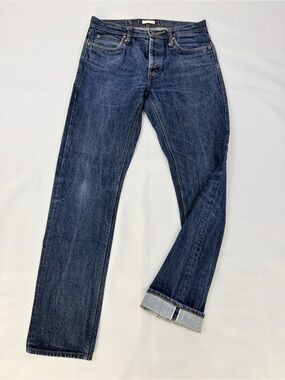Unbranded Brand UB101 Men’s 32 Skinny 14.5oz Selvedge Denim Jeans